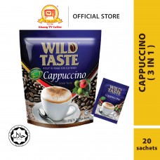 Wild Taste Cappuccino Coffee 3in1 (20 sachets x 1 pack)